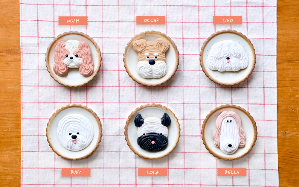 Pâtissticker Meringue Dogs Series
