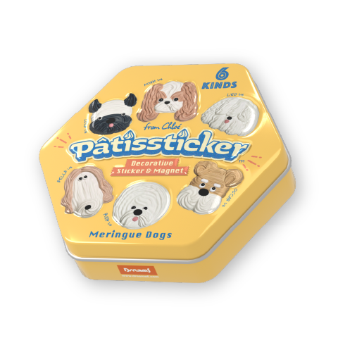 Pâtissticker Meringue Dogs Series